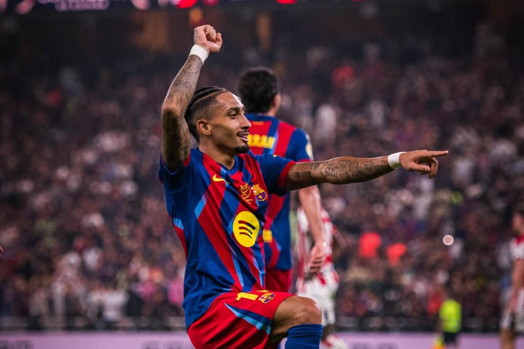 Raphinha Tỏa Sáng Giúp Barcelona Hủy Diệt Bilbao Với Tỷ Số 5-0