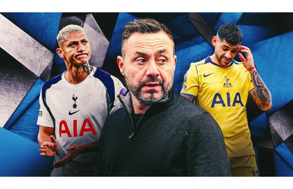 Roberto De Zerbi: Đem Lại Luồng Sinh Khí Mới Cho Tottenham Sau Thảm Họa Xuống Hạng